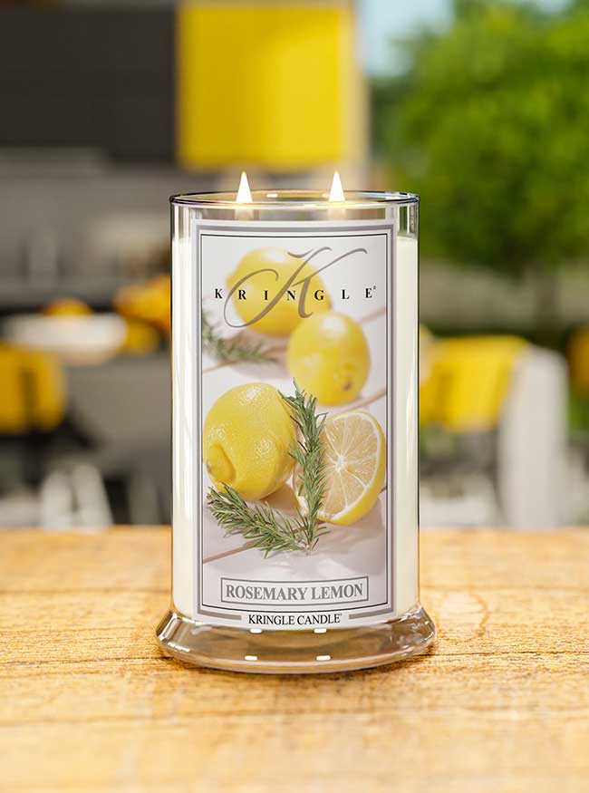 Rosemary Lemon Large 2-wick BOGO50