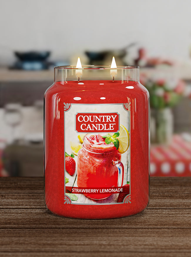 Strawberry Lemonade Large Jar Candle