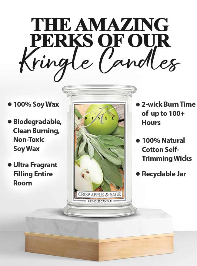 Crisp Apple & Sage Large 2-wick