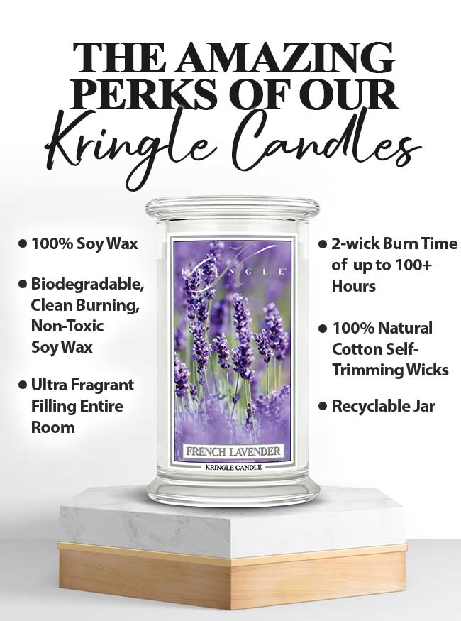 French Lavender Large 2-wick