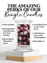 Frosted Cranberry Large 2-wick | B3G3