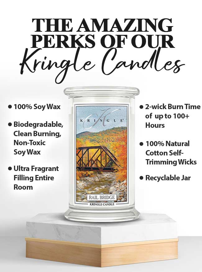 Rail Bridge Large 2-wick