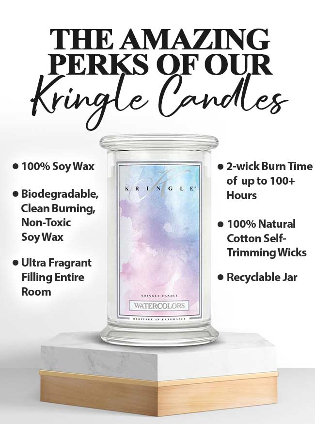 Watercolors Large 2-wick