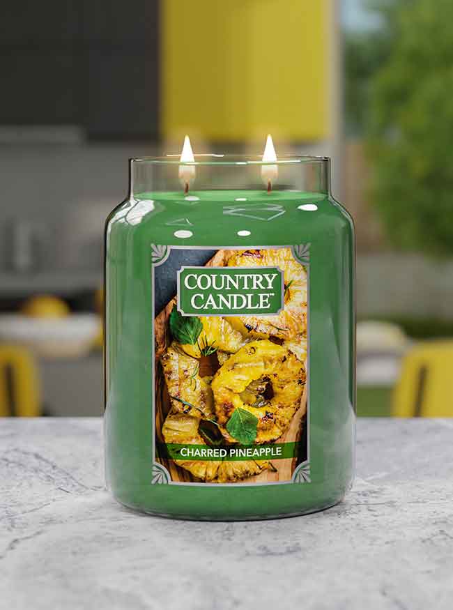 Charred Pineapple Large Jar Candle