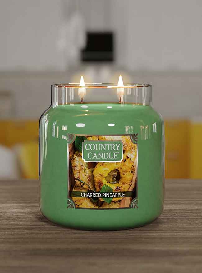 Buy Charred Pineapple Candle | 18oz 2-Wick | Country Candle
