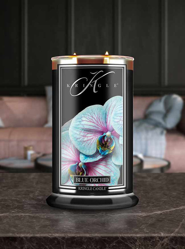 Blue Orchid Large 2-wick - Kringle Candle Company