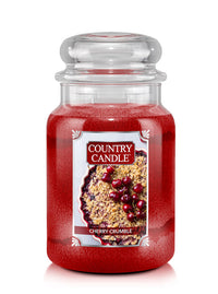 Cherry Crumble Large 2-wick - Kringle Candle Company