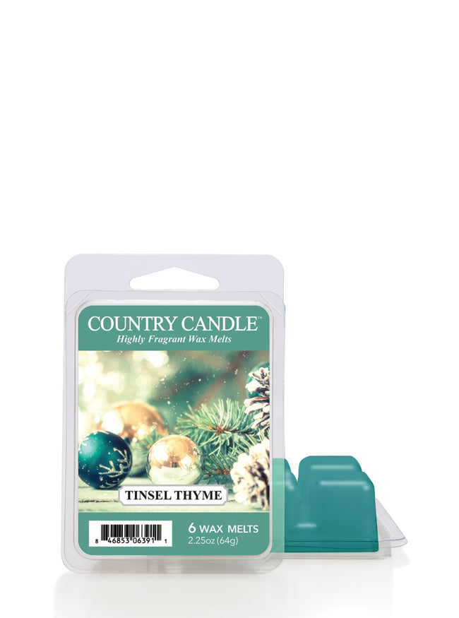 Tinsel Thyme Wax Melt - Kringle Candle Store