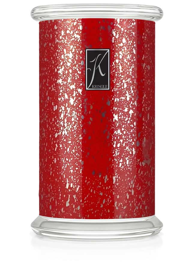 Holiday Red Mercury Jar