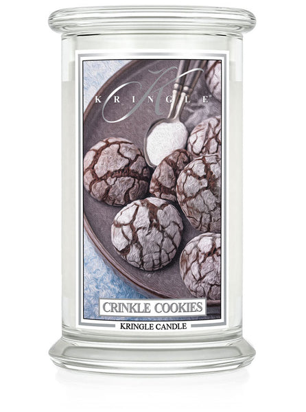 Crinkle Cookies, Large 2-wick Jar (22oz)