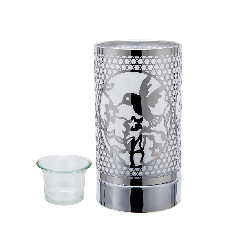 7" Touch Lamp Wax Melts Warmer-Metal Hummingbird Table Decor
