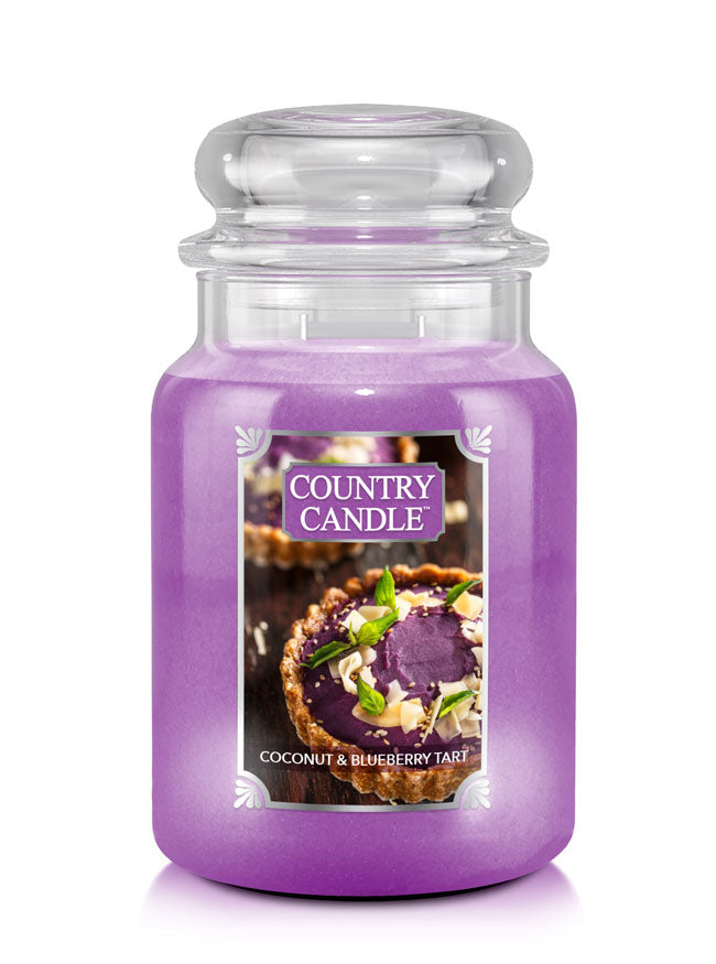 Coconut & Blueberry Tart Large 2-wick | B3G3