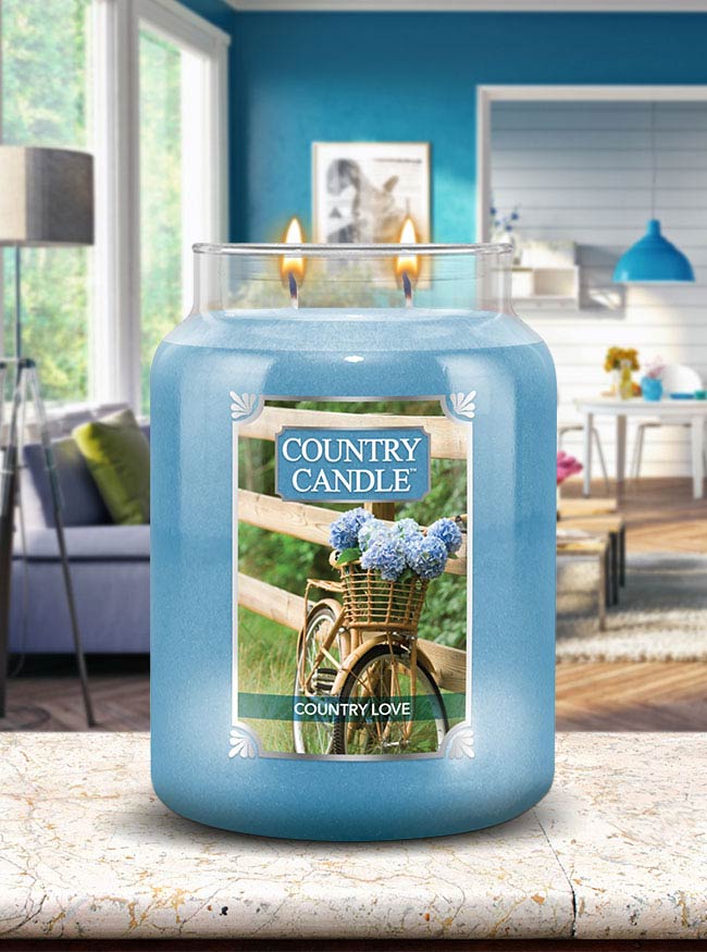 Country Love Large 2-wick