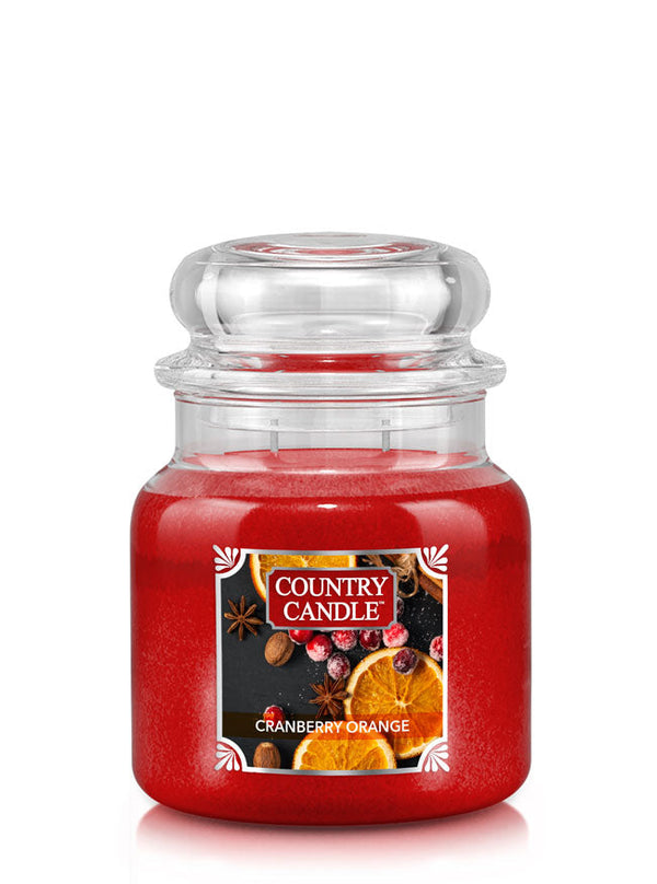 Cranberry Orange Medium 2-wick Candle - Kringle Candle Company