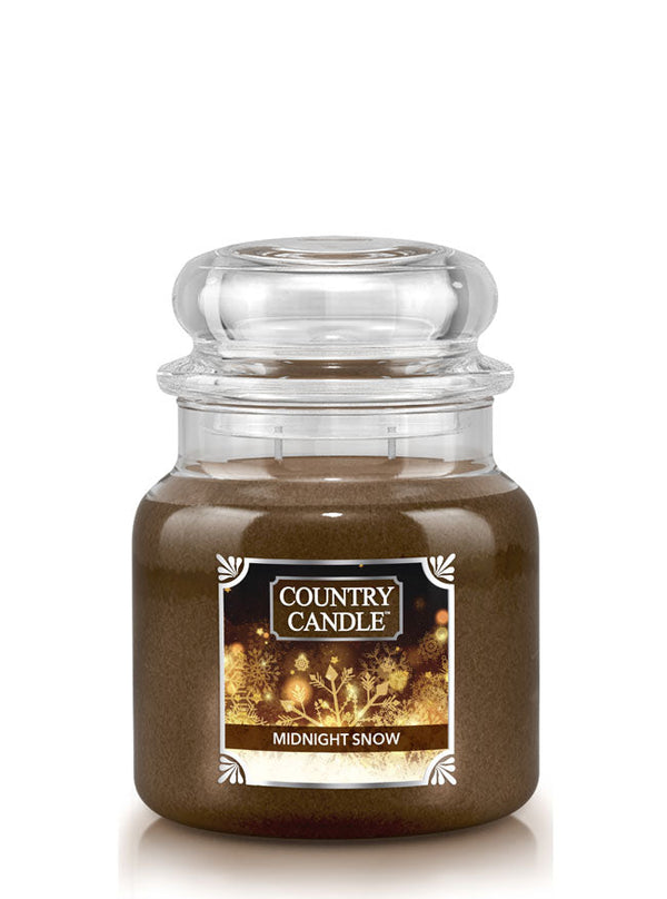 Midnight Snow Medium Jar Candle - Kringle Candle Company