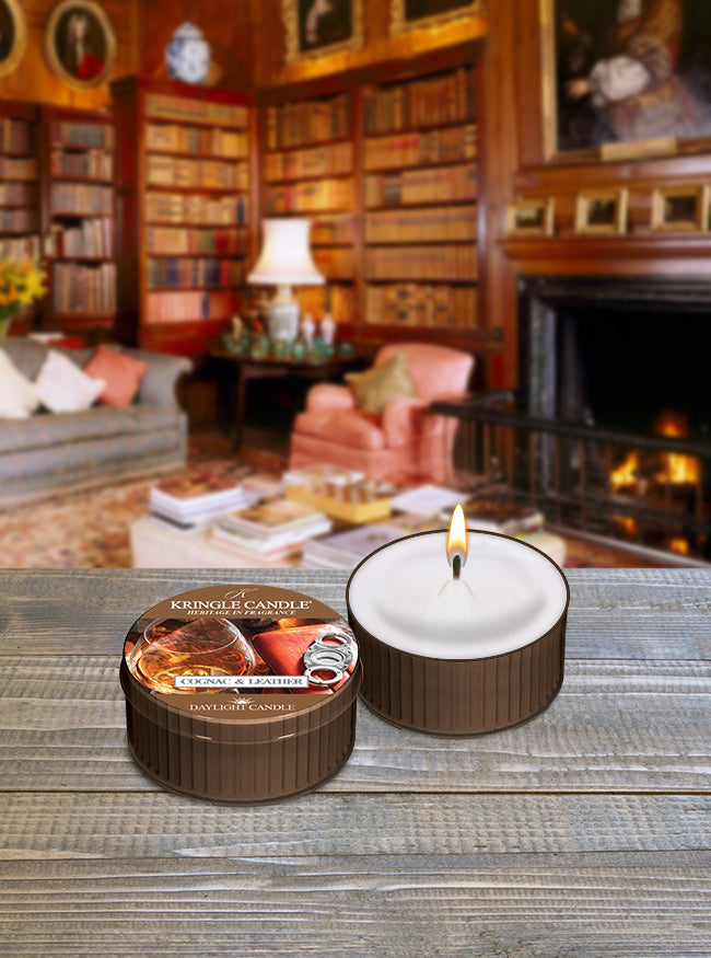 Cognac & Leather | DayLight Candle