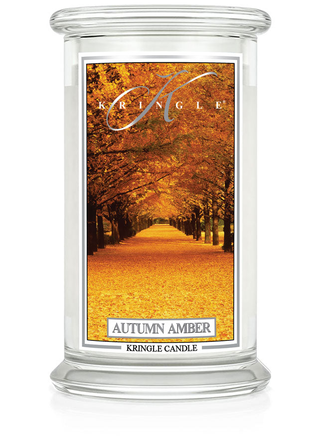 Autumn Amber  Large 2-wick