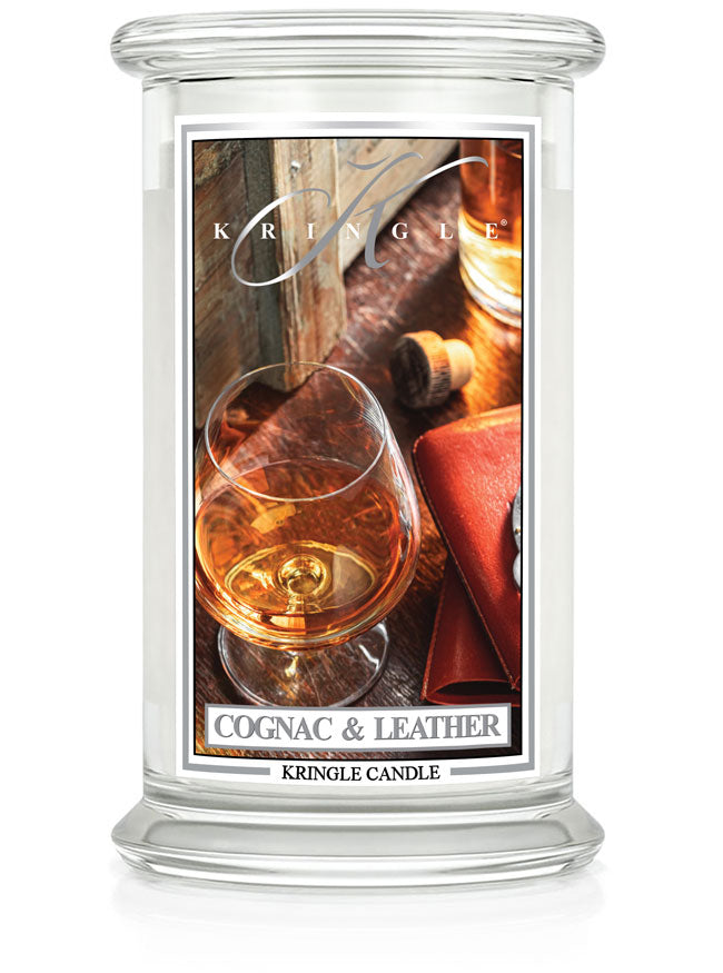 Cognac & Leather  Large 2-wick | BOGO Mother's Day Sale