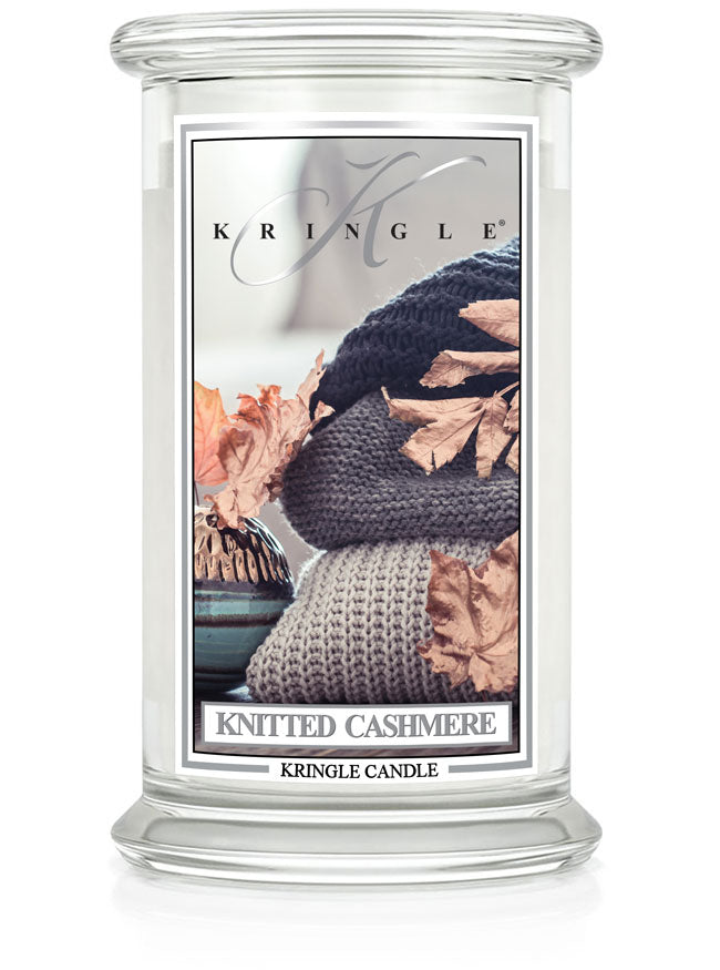 Knitted Cashmere Large 2-wick