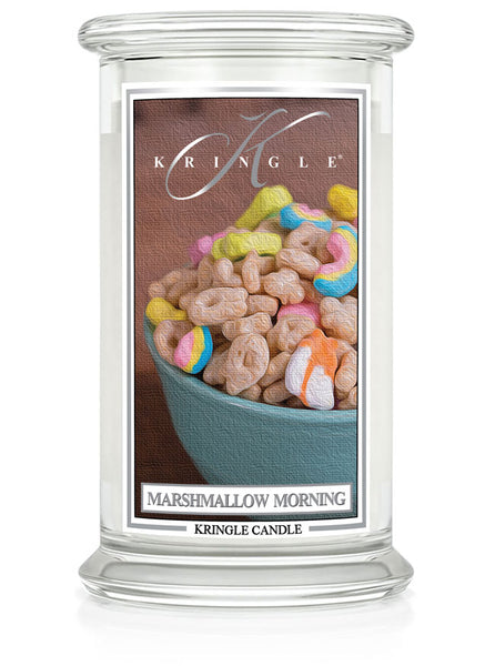 Marshmallow Morning Scented Jar Candle Kringle Candle Company