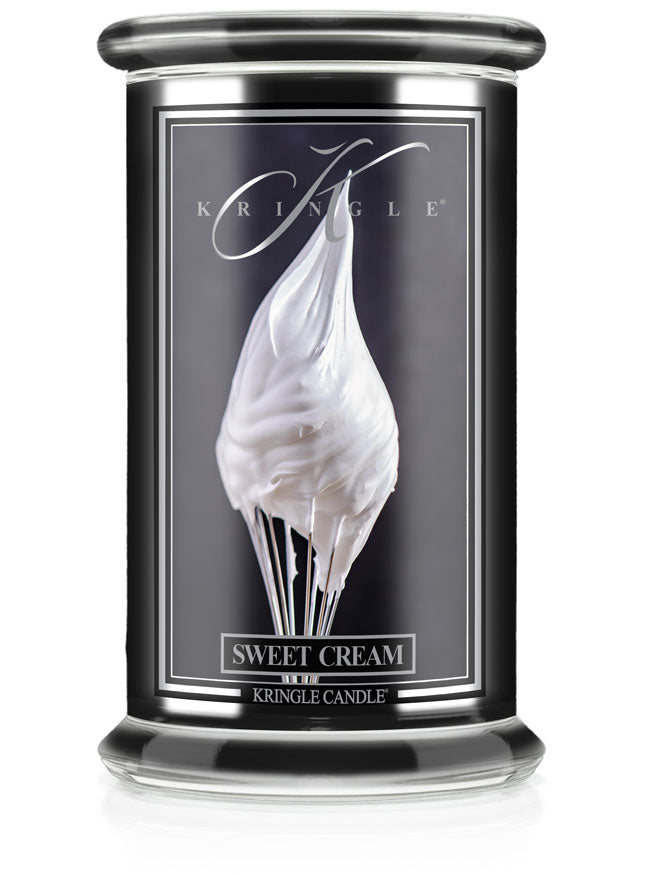 Sweet Cream Large Jar Candle - Kringle Candle Company