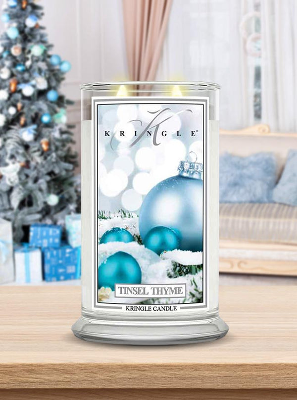 Tinsel Thyme Large 2-wick | BOGO Mother's Day Sale