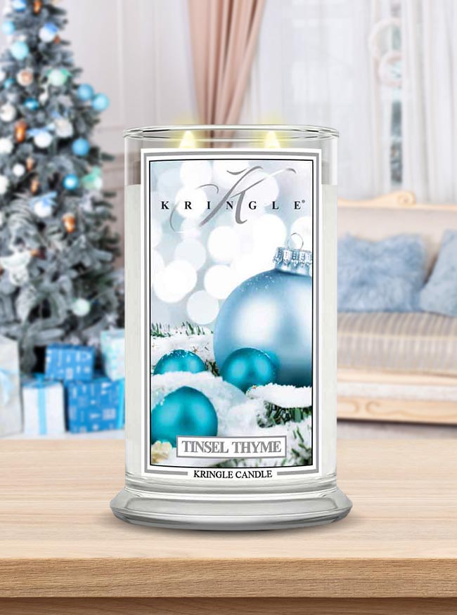 Tinsel Thyme Large 2-wick