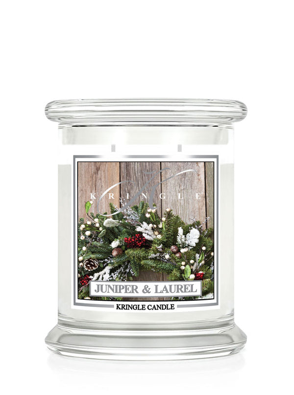 Juniper & Laurel Medium 2-wick - Kringle Candle Company