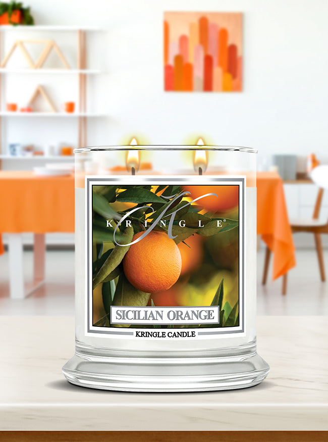 Sicilian Orange Medium 2-wick