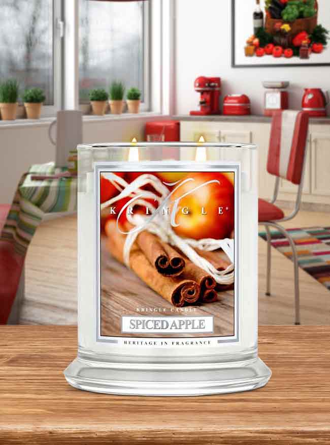 Spiced Apple Medium 2-wick