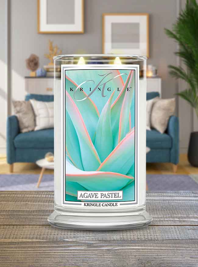 Agave Pastel  Large 2-wick