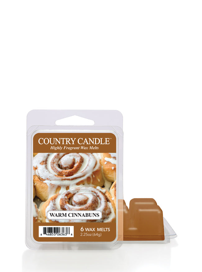 Candle Warmers Etc. 2.5 oz Classic Fragrance Wax Melt, Warm Cinnamon Buns 
