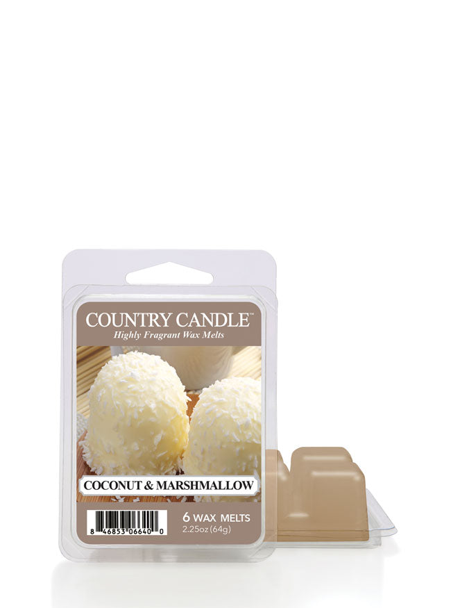 Coconut & Marshmallow | Wax Melt | Buy 1 Get 1 50% Off
